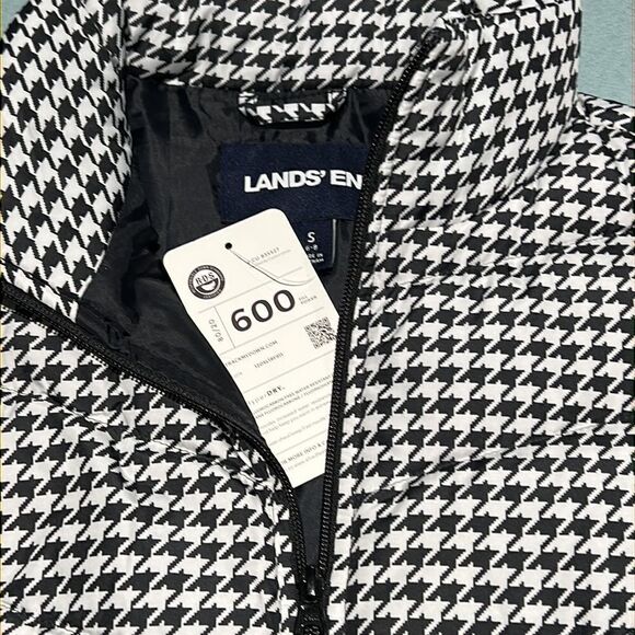 ☘️NWT Lands’ End 600 Fill Down Puffer Vest☘️ - Picture 4 of 7